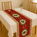 Napron Crăciun “Strălucire Festivă” – 100×50 cm